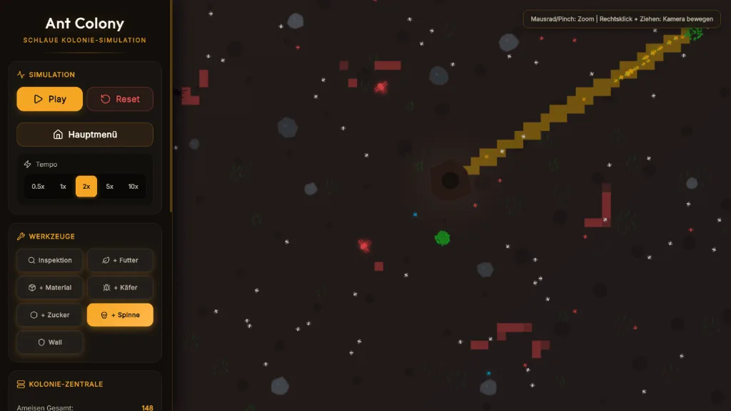 Ant Colony Showcase